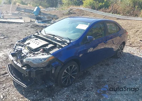 2017 Toyota Corolla Se z USA, uszkodzony, nr VIN 2T1BURHE0HC833364